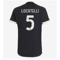 Camiseta Juventus Manuel Locatelli #5 Tercera Equipación Replica 2023-24 mangas cortas